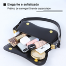 Bolso de Ombro Pequenas Feminina,Mini Bolsas Sacola Tiracolo Moderna de Couro Impermeável,Shoulder Handbag