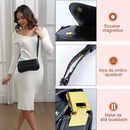 Bolso de Ombro Pequenas Feminina,Mini Bolsas Sacola Tiracolo Moderna de Couro Impermeável,Shoulder Handbag