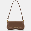 Bolso de Ombro Pequenas Feminina,Mini Bolsas Sacola Tiracolo Moderna de Couro Impermeável,Shoulder Handbag