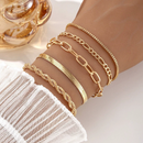 5 Pulseiras De Aço Inoxidável Hipoalergênicas, Resistentes A Manchas E à Prova d'água