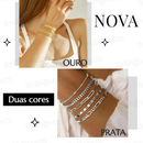 5 Pulseiras De Aço Inoxidável Hipoalergênicas, Resistentes A Manchas E à Prova d'água