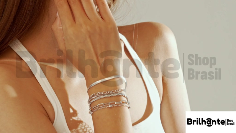 5 Pulseiras De Aço Inoxidável Hipoalergênicas, Resistentes A Manchas E à Prova d'água