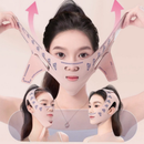 Faixa Facial Lifting Modeladora Reutilizável para Rosto Queixo e Mandíbula Antiflacidez