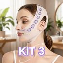 Faixa Facial Lifting Modeladora Reutilizável para Rosto Queixo e Mandíbula Antiflacidez