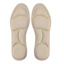 Palmilhas De Espuma Viscoelástica 5D Pretas/Bege Para Conforto , Suporte De Arco , Absorção De Choque , Perfeitas Calçad